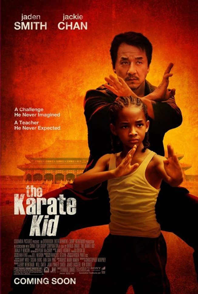 Poster film Jaden Sith, The Karate Kid (2010). (IMDb)