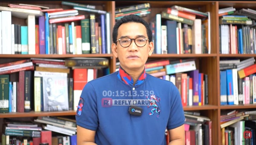 Refly Harun Soal Korupsi Mensos Juliari Batubara (YouTube/ReflyHarun).