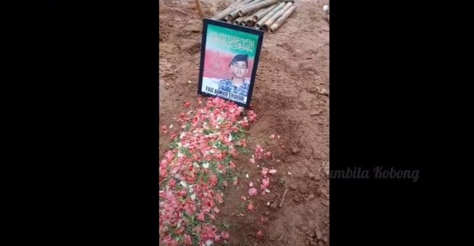 Viral video pemakaman laskar FPI di Bogor disambut bidadari pelangi. Dalam video itu muncul pelangi di langit, dan dibungkan dengan pemakaman 5 jasad laskar FPI ditembak mati polisi saat mengawal Habib Rizieq Shihab. (Youtube)