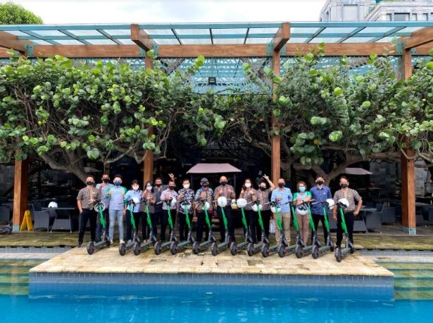 Inovatif dan Ramah Lingkungan, GrabWheels Hadir di Hyatt Regency Yogyakarta. (Hyatt Regency Yogyakara)