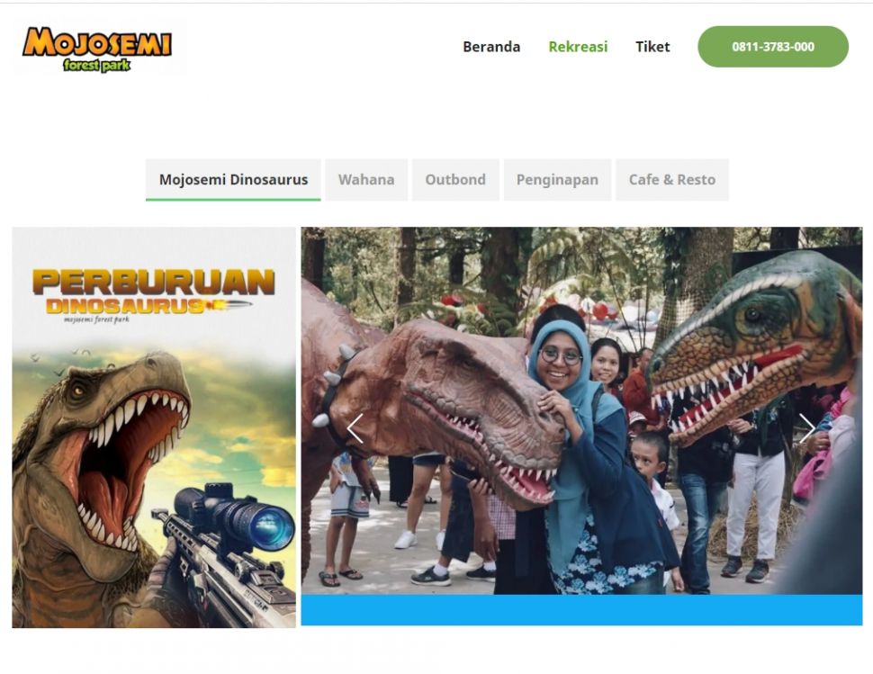 Dinosaurus ditemukan di lereng Gunung Lawu (Turnbackhoax.id)