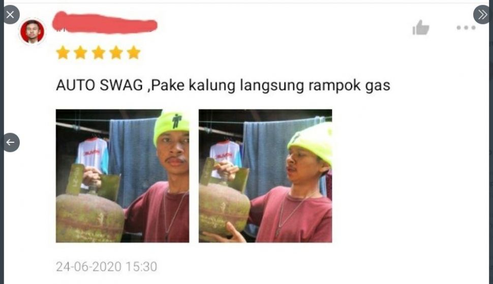 Biar Swag, Kalung Billie Eilish Malah Dipakai Rampok Gas (twitter.com/txtdarionlshop)