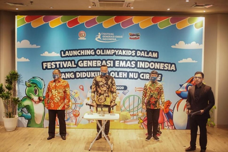 Launching Olimpyakids di Festival Generasi Emas Indonesia (Dok Olimpyakids)