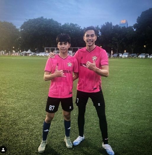 Darius Sinathrya dan Dimas Ramadan [Instagram]