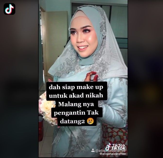 Calon suami tak datang di hari pernikahan (tiktok)