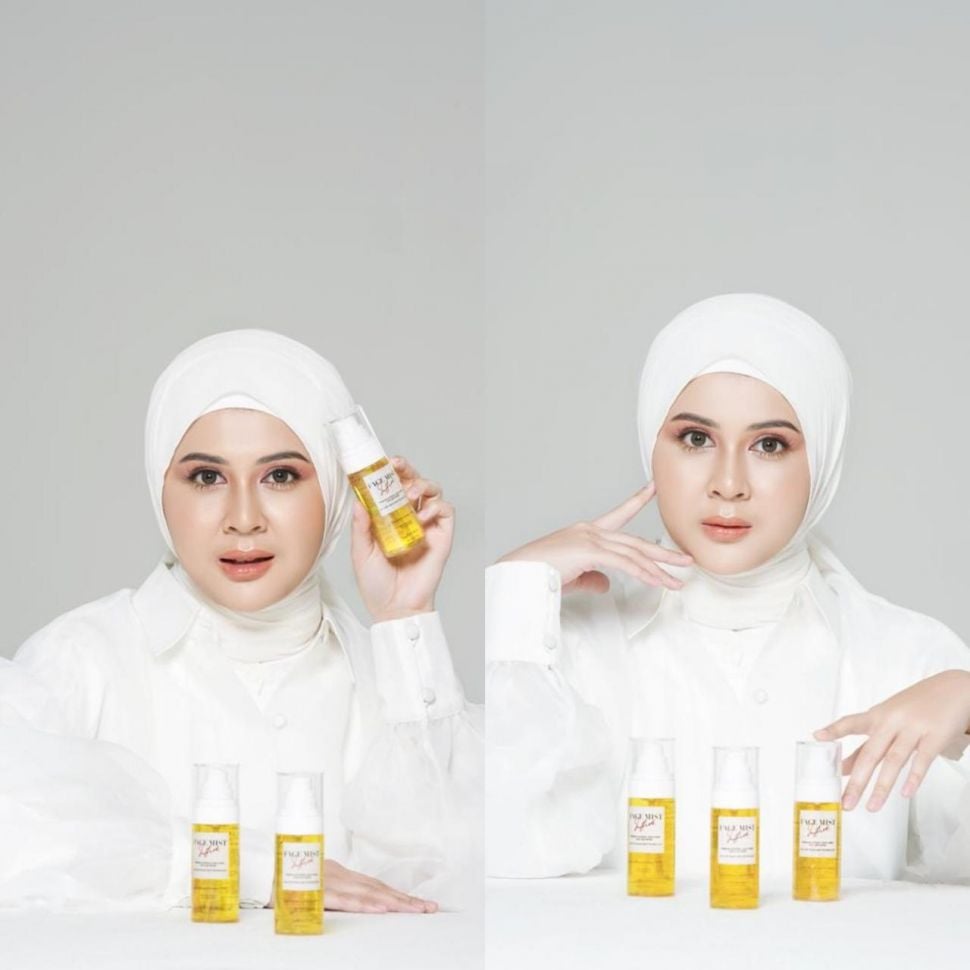 Kesha Ratuliu Rilis Produk Skincare Anti-Radiasi Sinar Biru Gadget (Dok. Saffreskin)