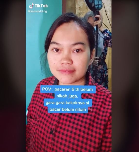 Viral Curhat 6 Tahun Pacaran Tak Diajak Nikah karena Keluarga Pria (tiktok.com/@saewedding)