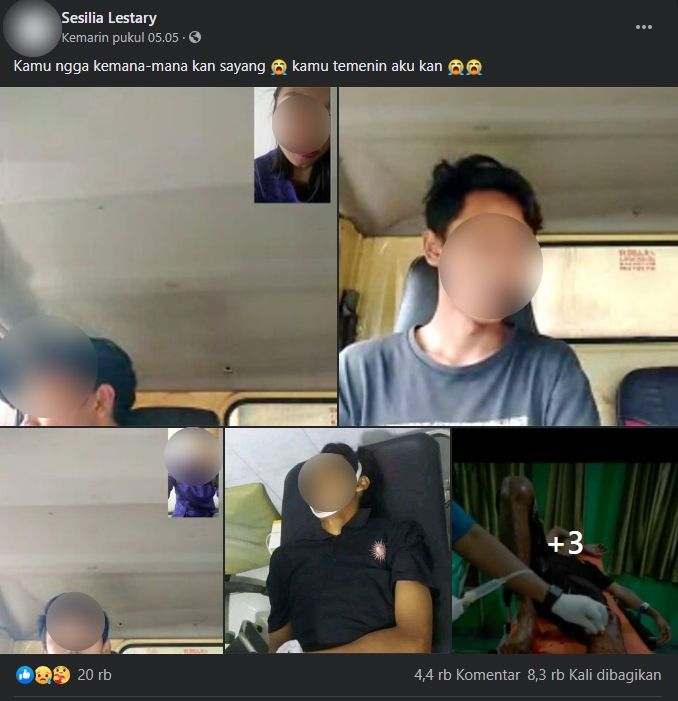 Viral curhatan kekasih sopir truk yang menyayat hati. (Facebook)