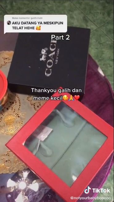 Undang Teman Rayakan Ultah, Kisah Warganet Ini Berakhir Makjleb. (TikTok/@notyourbabybooooo)