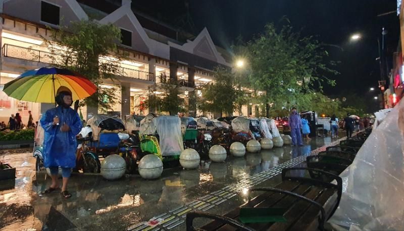 Suasana Malioboro pada malam tahun baru, Kamis (31/12/2020). [Hiskia Andika Weadcaksana / SuaraJogja.id]