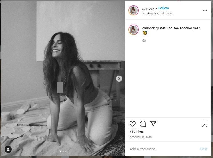 Dilarang Foto Pakai Bra, Wanita Ini Ribut dengan Situs Kencan Online (instagram.com/calirock)