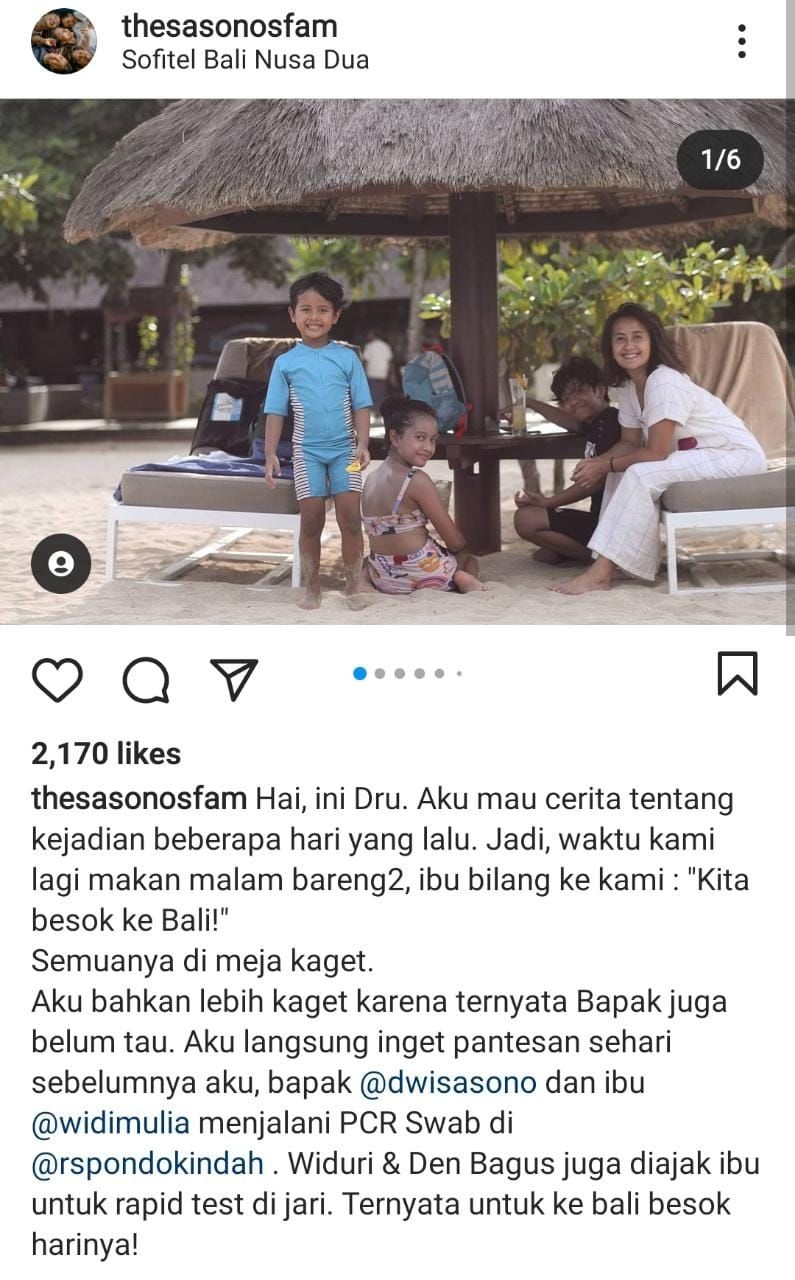 Deretan Seleb Nikmati Pergantian Tahun di Bali (Instagram/)