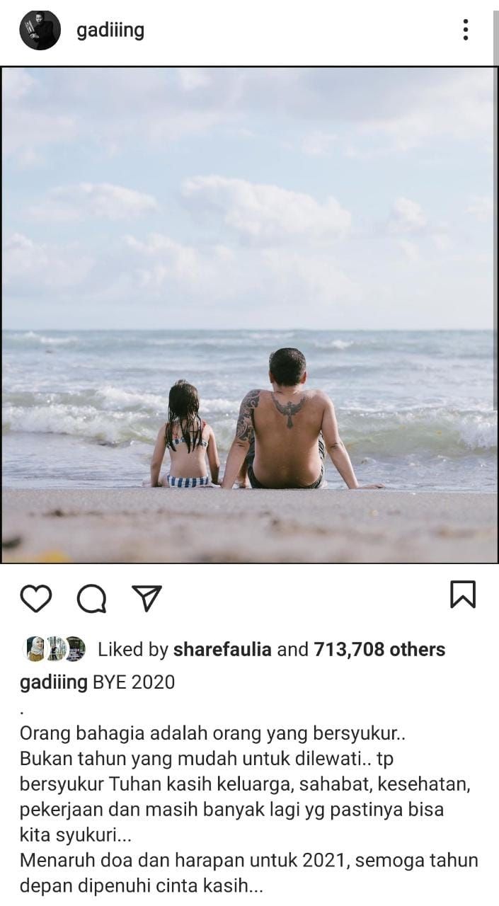 Deretan Seleb Nikmati Pergantian Tahun di Bali (Instagram/)