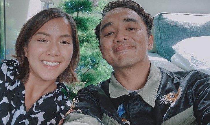 Dipha Barus dan istri, Vanessa Budihardja. [Instagram]