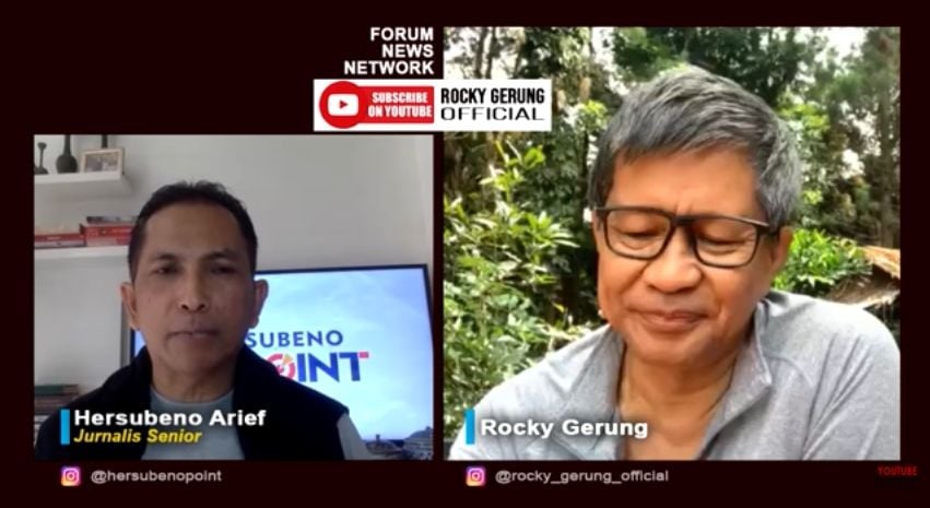 Video Rocky Gerung Prediksi Kecemasan 2021 Meningkat, Krisis Semakin Lengkap (YouTube/RockyGerungOfficial).