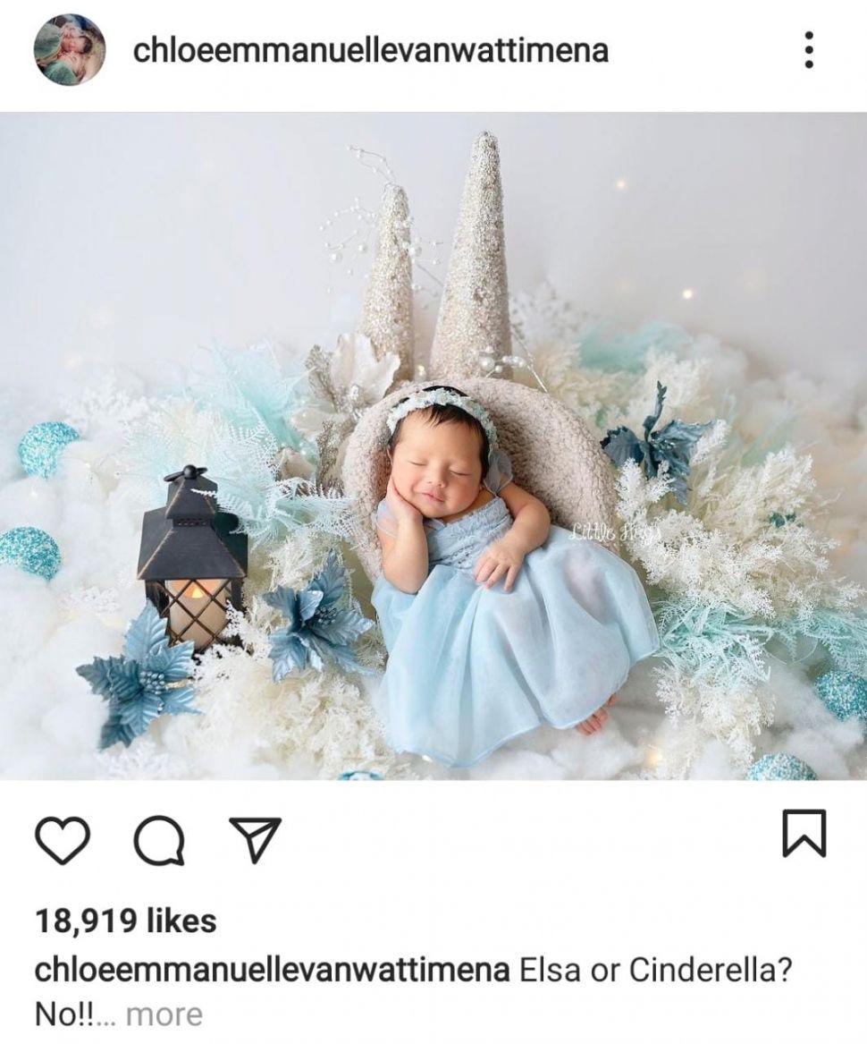 Pengikut Instagram Chloe Anak Asmirandah Sudah Puluhan Ribu (Instagram)