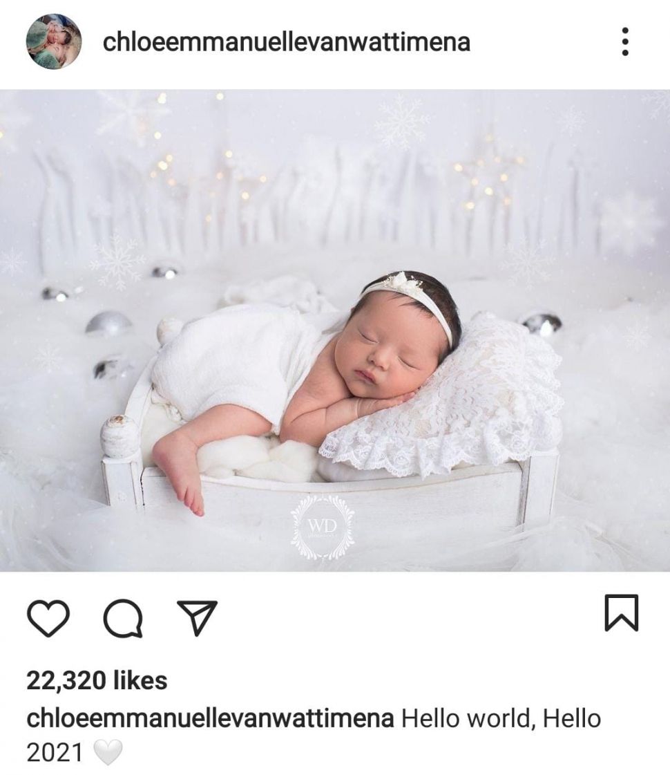 Pengikut Instagram Chloe Anak Asmirandah Sudah Puluhan Ribu (Instagram)