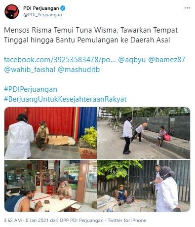 Fakta blusukan Risma cuma settingan (ist)