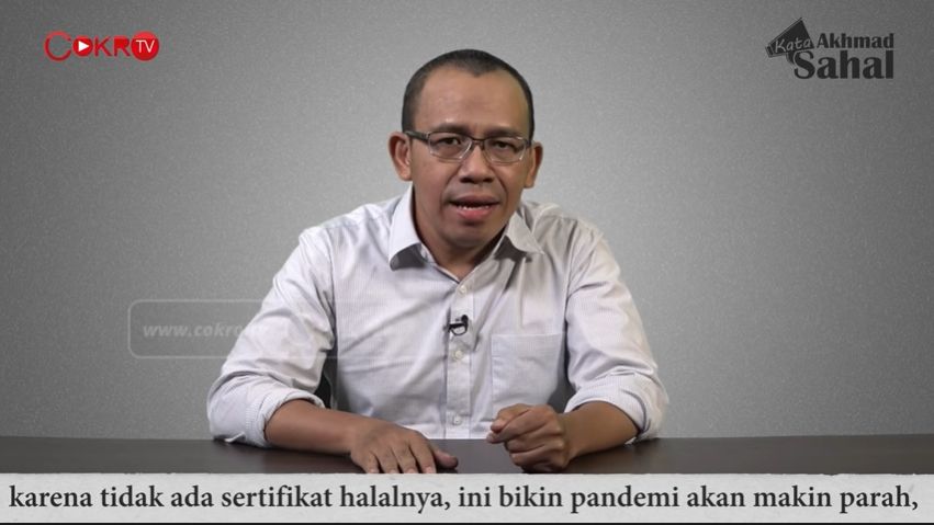 Gus Sahal soal vaksinasi Covid-19 (YouTube/CokroTV).