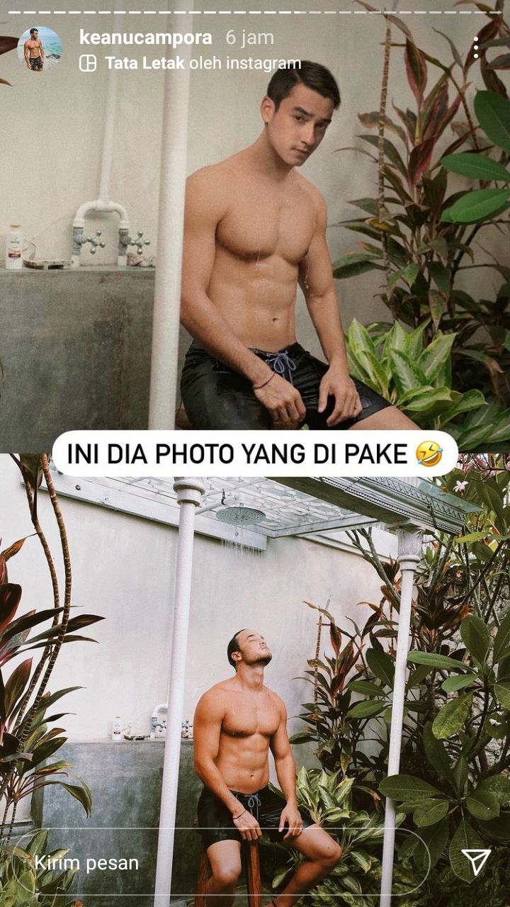 Unggahan Keanu Campora [Instagram/@keanucampora]
