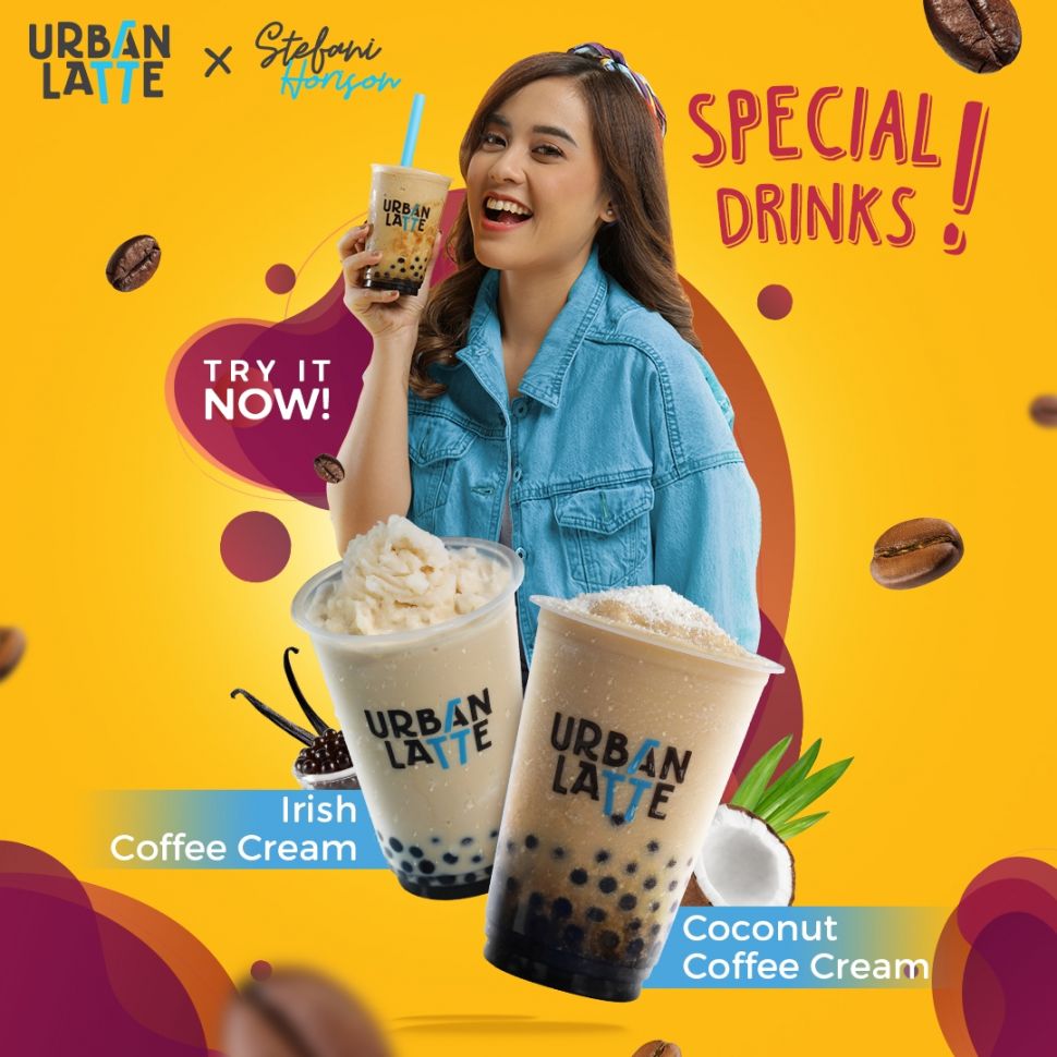 Urban Latte kolaborasi dengan Stefani Horison