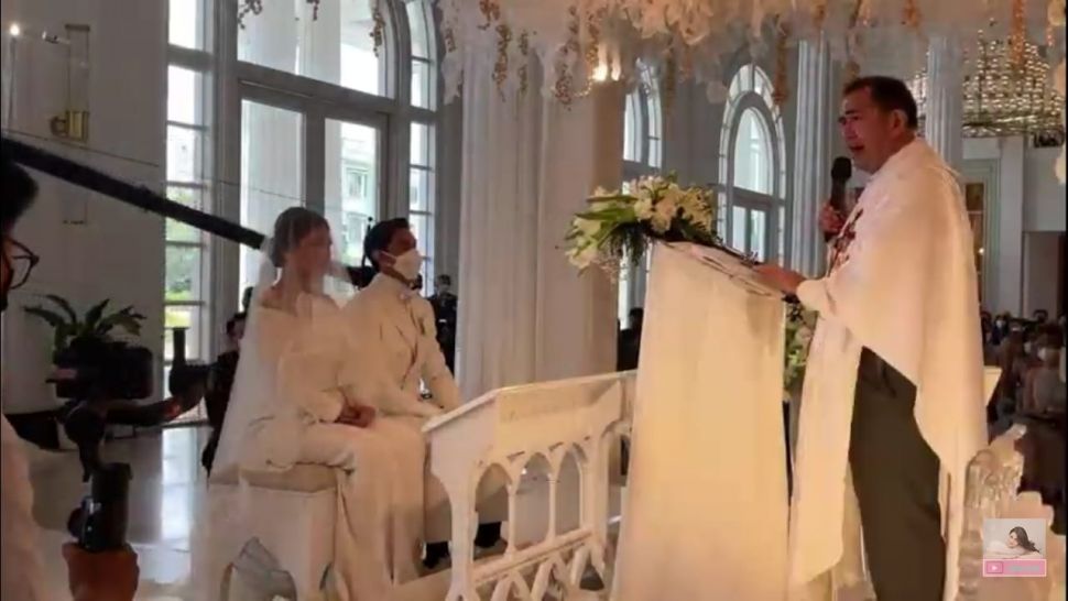 Momen pernikahan Caesar Hito dan Felicya Angelista [YouTube]