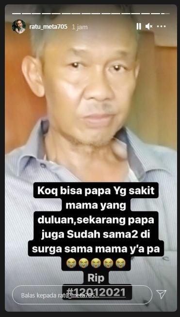 Unggahan Ratu Meta [Instagram/@ratu_meta705]