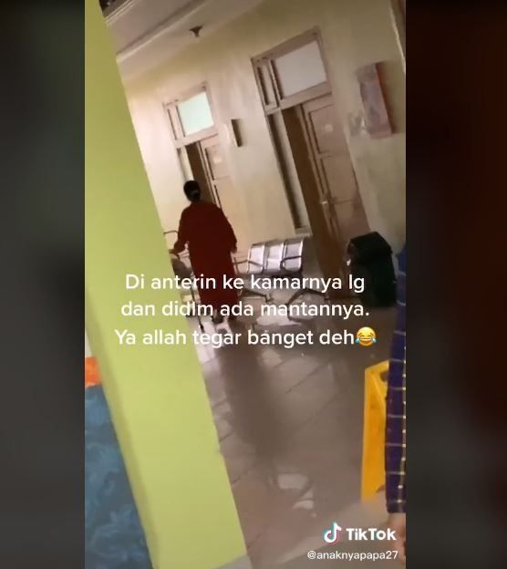 Viral Bidan Bantu Persalinan Anak Mantan Pacar (tiktok.com/@anaknyapapa27)