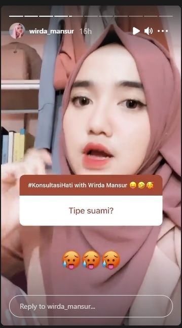 Unggahan Wirda Mansur [Instagram/@wirda_mansur]