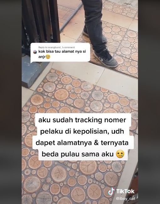 Video curhat perempuan kena orderan fiktif. (TikTok/iboy_cat)