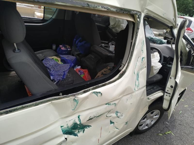 Lokasi kejadian kecelakaan lalu lintas terjadi di kawasan Ring Road Utara, tepatnya di Jalan Pajajaran, depan Wuling Motor, Depok, Sleman, Sabtu (23/1/2021) sekitar pukul 10.30 WIB pagi. (Istimewa Polsek Depok Timur).