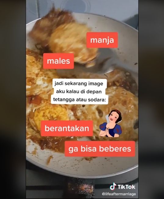 Video curhat nyesek menantu soal mertua. (TikTok/lifeaftermarriage)