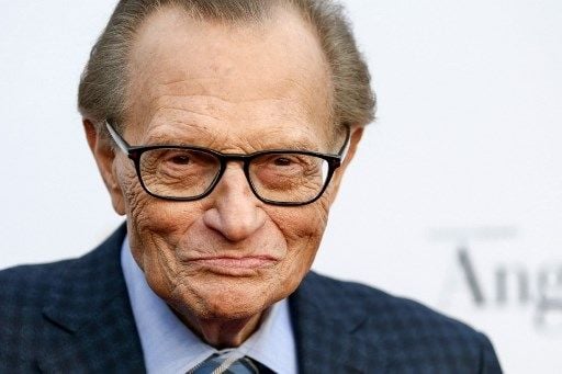 Penyiar legendaris AS Larry King. [AFP]