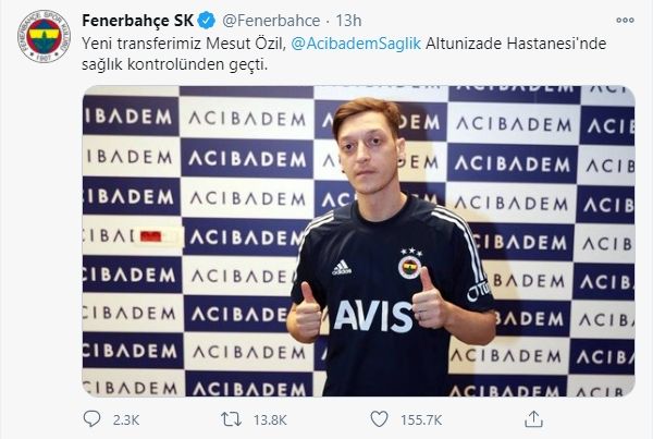 Presiden Fenerbahce Minta Bantuan Suporter Untuk Bayar Gaji Mesut Ozil