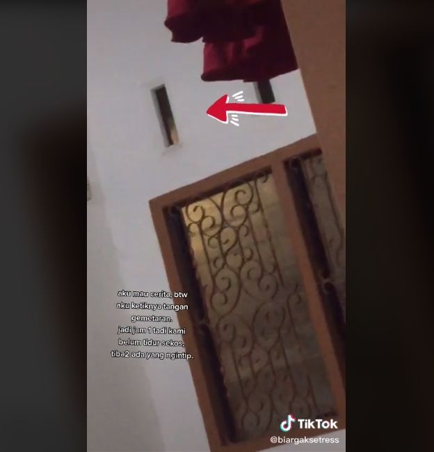 Video curhatan gadis begadang hingga jam 1 malam di kos. (TikTok/biargaksetress)