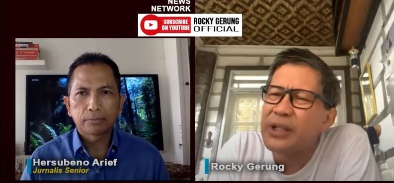 Rocky Gerung. (Youtube)