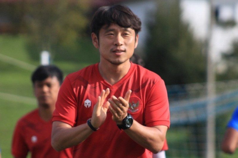 Pelatih fisik tim nasional U-19 Lee Jae-hong. (ANTARA/HO/PSSI)