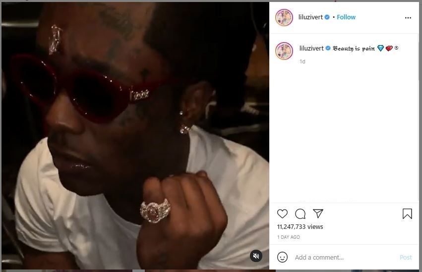 Rapper Lil Uzi Vert Bikin Heboh Pasang Berlian di Dahi (instagram.com/liluzivert)