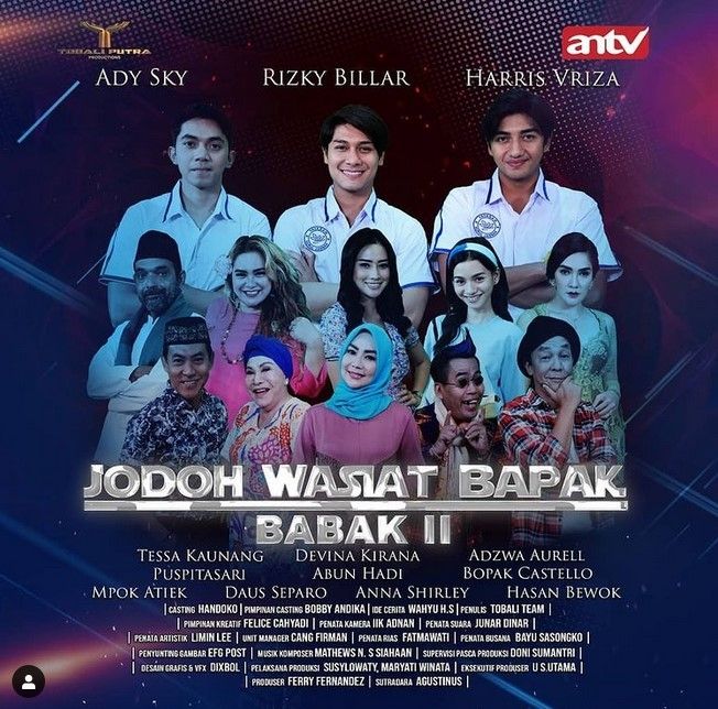 Poster sinetron Jodoh Wasiat Bapak II. [Instagram]