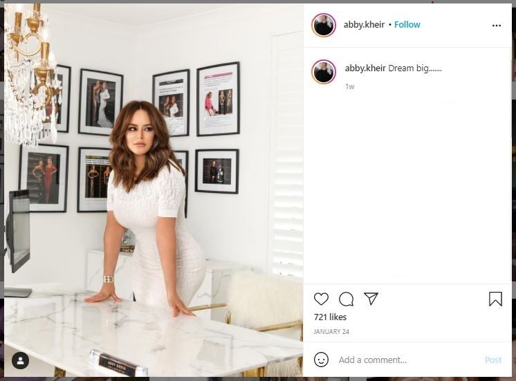 Desainer Wanita Dijuluki Bos Terbaik di Dunia (instagram.com/abby.kheir)