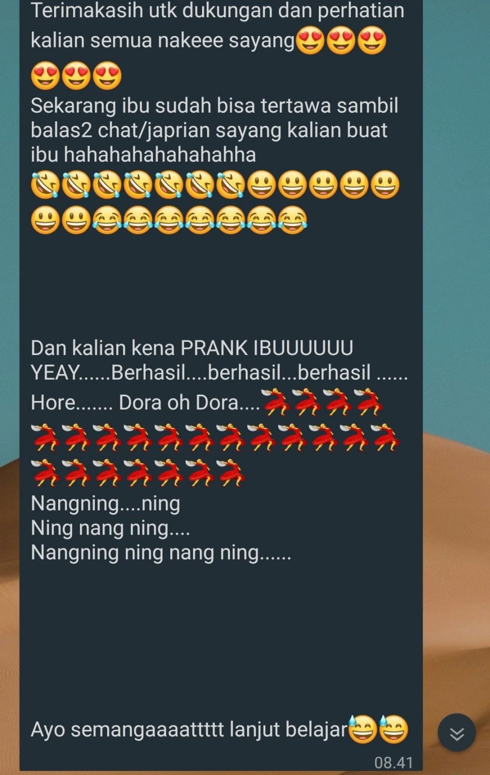 Viral Kisah Guru Prank Siswanya. (Twitter/@txtdaripelajar)