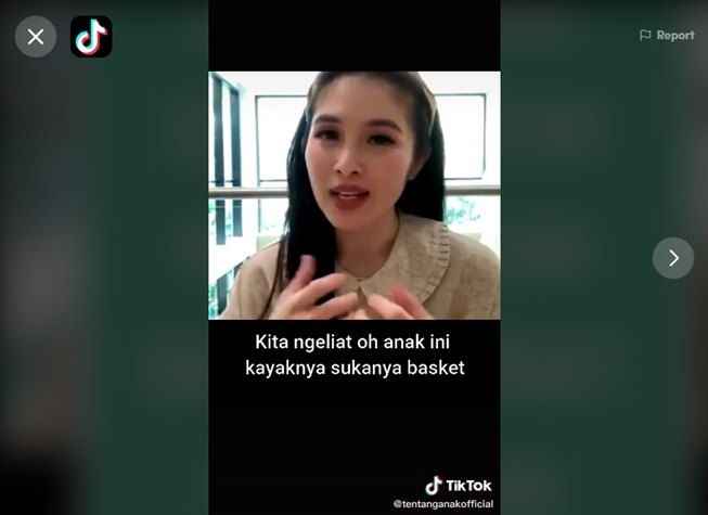 Tahu Bakat Anak Sejak Dini, Pola Asuh Sandra Dewi Banjir Sanjungan Warganet. (TikTok/@tentanganakofficial)