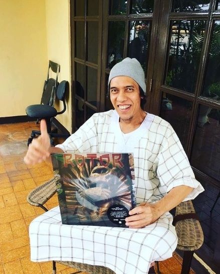 Irfan Sembiring, gitaris band Rotor [Instagram/irfansembiring_rotor]
