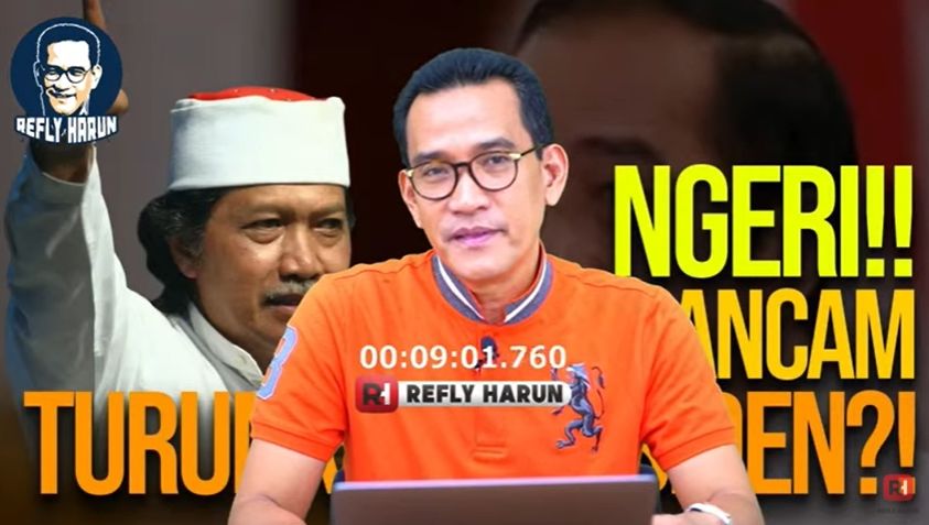 Refly Harun soal Cak Nun (YouTube/ReflyHarun).