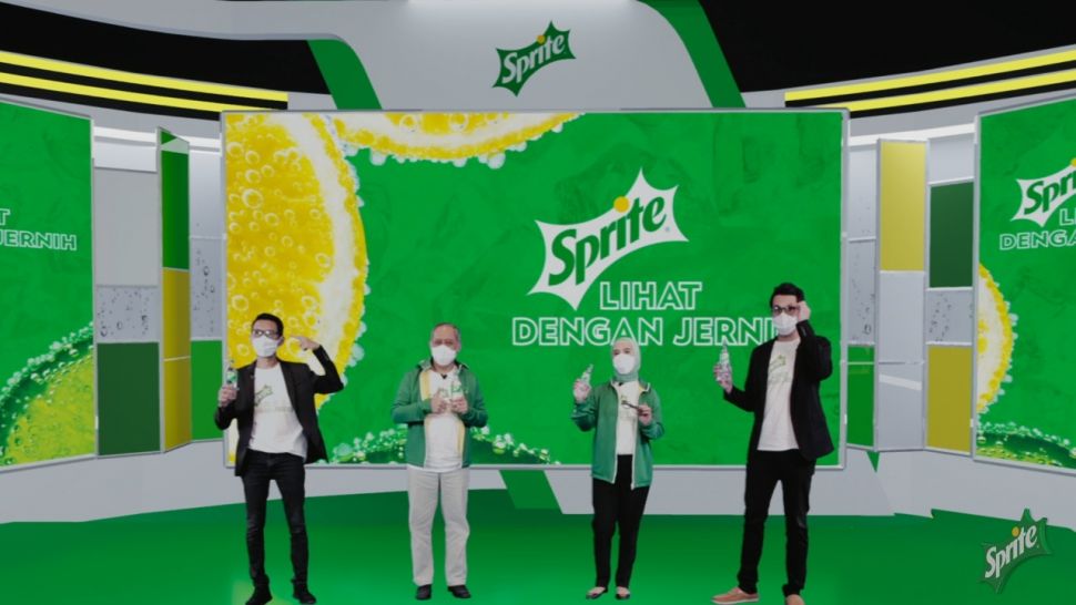 SPRITE ganti kemasan ikonik dengan botol hijau (Istimewa/SPRITE)