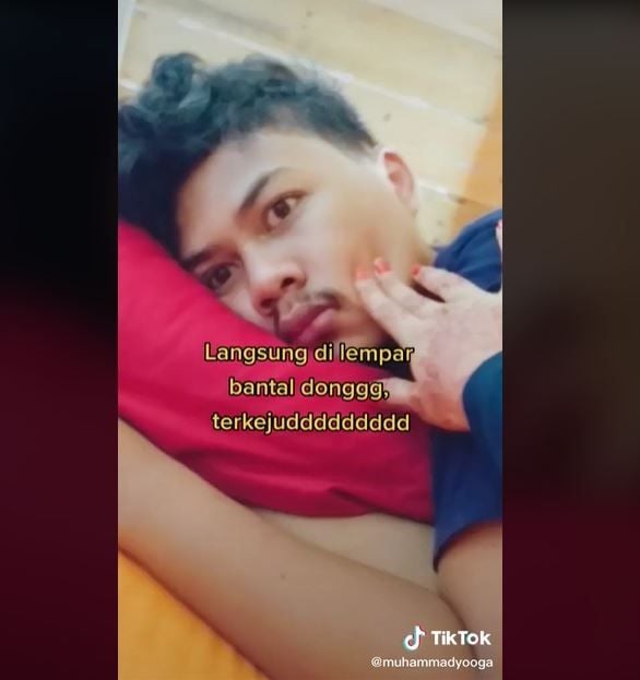 Viral Pria Lupa Sudah Menikah, Kaget Lihat Istri Sendiri (tiktok.com/@muhammadyooga)