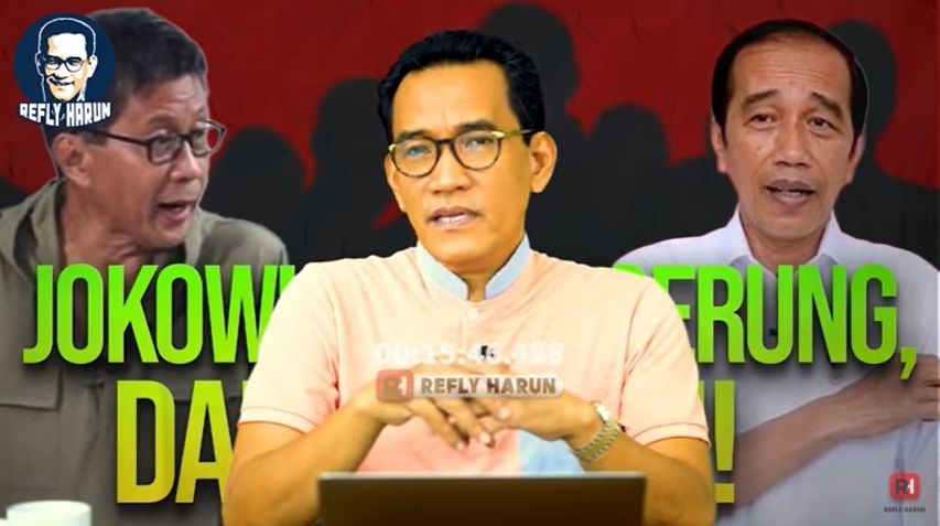 Refly Harun soal Jokowi, Rocky Gerung, dan Oposisi (YouTube/ReflyHarun).