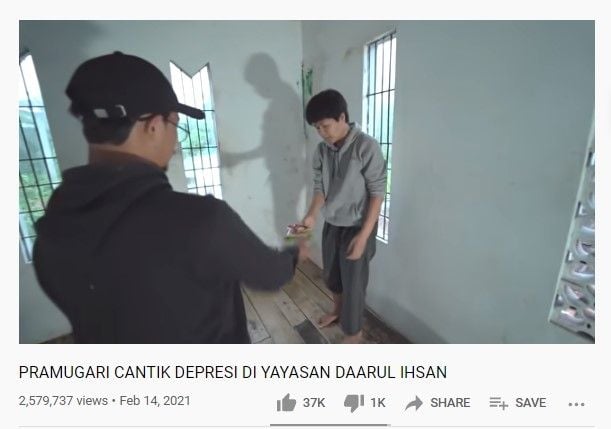 Eks pramugari depresi (youtube/riantv)