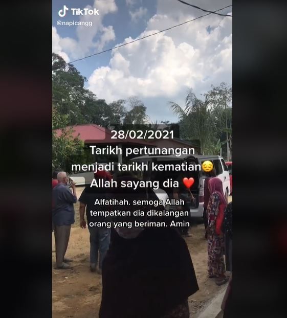 Pilu, Momen Pertunangan Pria Ini Berubah Menjadi Pemakaman (tiktok.com/@napicangg)