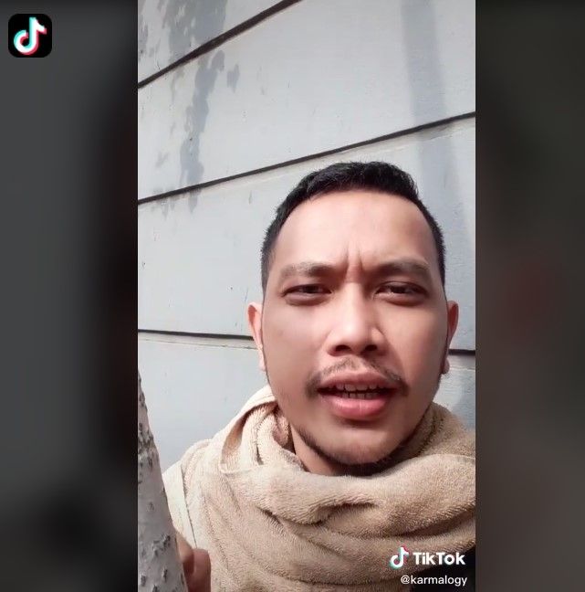 Naik ojol bonceng tiga sama pacar driver (tiktok)
